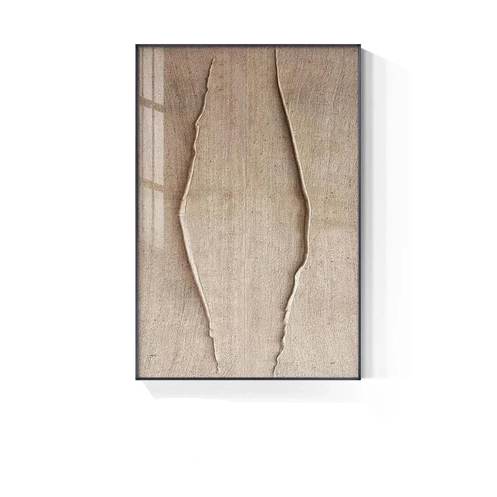 Minimalistisk urban teksturell abstrakt veggkunst Fine Art lerretsutskrifter nøytrale farger bilder for moderne leilighet stue hjemmekontor kunst dekor | Skanto
