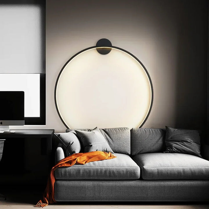 Skanto | Minimalistisk vegglampe i form av en sirkel