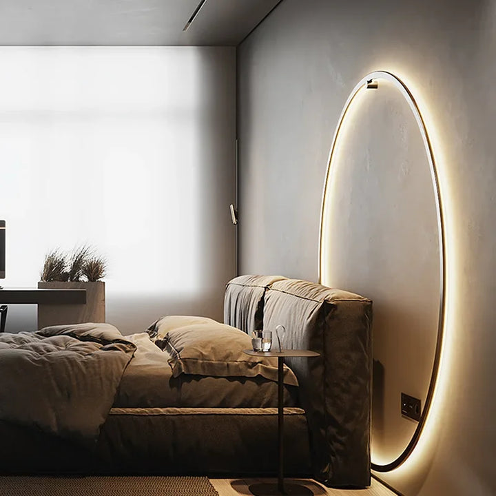 Skanto | Minimalistisk vegglampe i form av en sirkel