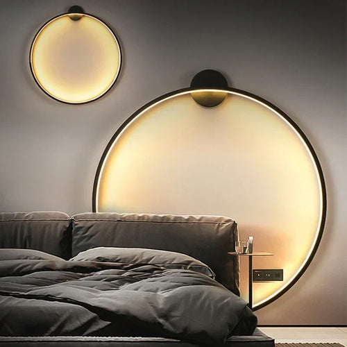 Skanto | Minimalistisk vegglampe i form av en sirkel