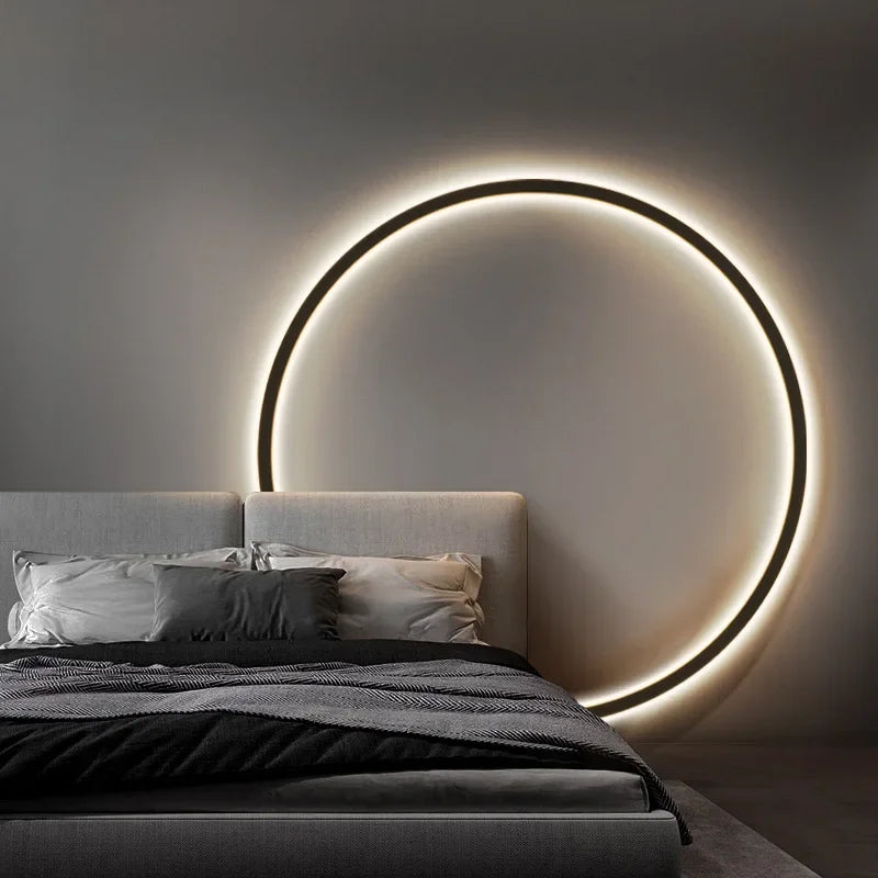 Skanto | Minimalistisk vegglampe i form av en sirkel