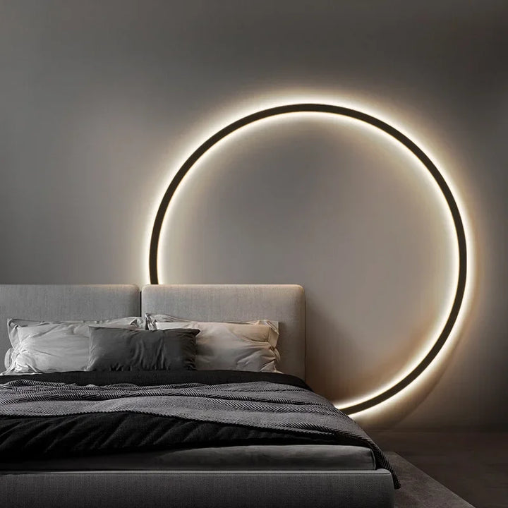 Skanto | Minimalistisk vegglampe i form av en sirkel