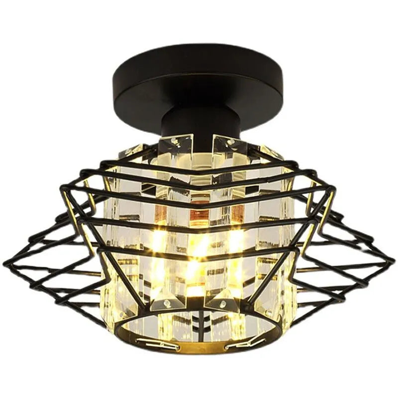 Moderne Krystall Taklampe – Elegant Nordisk Taklampe for Stue og Gang | Skanto