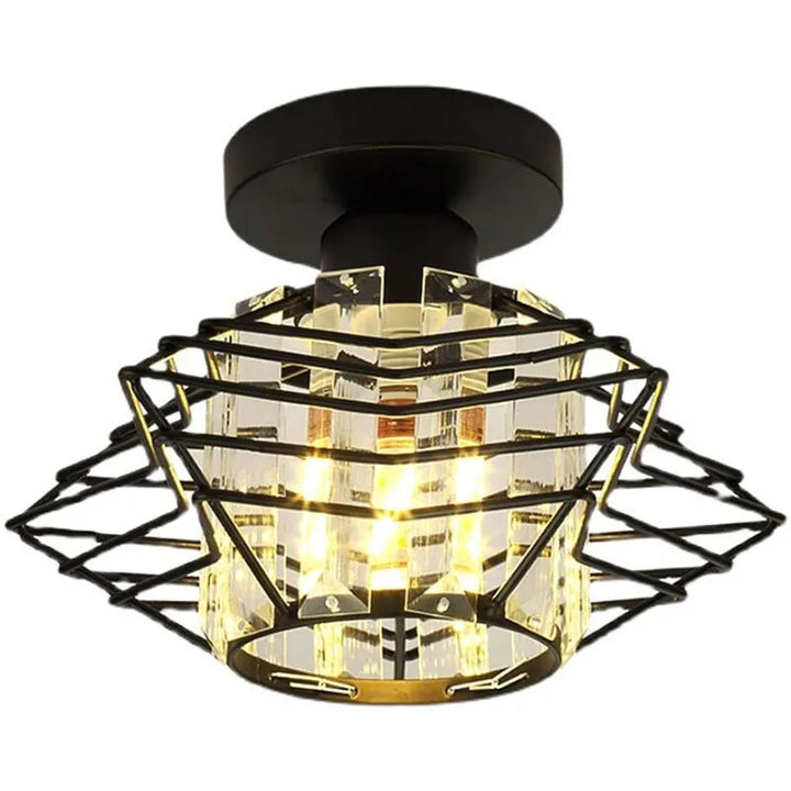 Moderne Krystall Taklampe – Elegant Nordisk Taklampe for Stue og Gang | Skanto