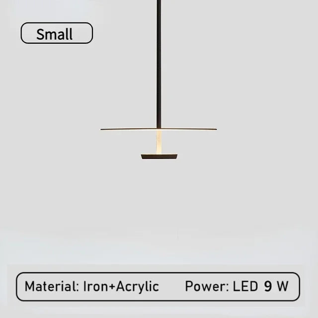 Moderne ElegantArc LED Ring Pendellampe - Minimalistisk Design for Stue & Spisestue | Skanto