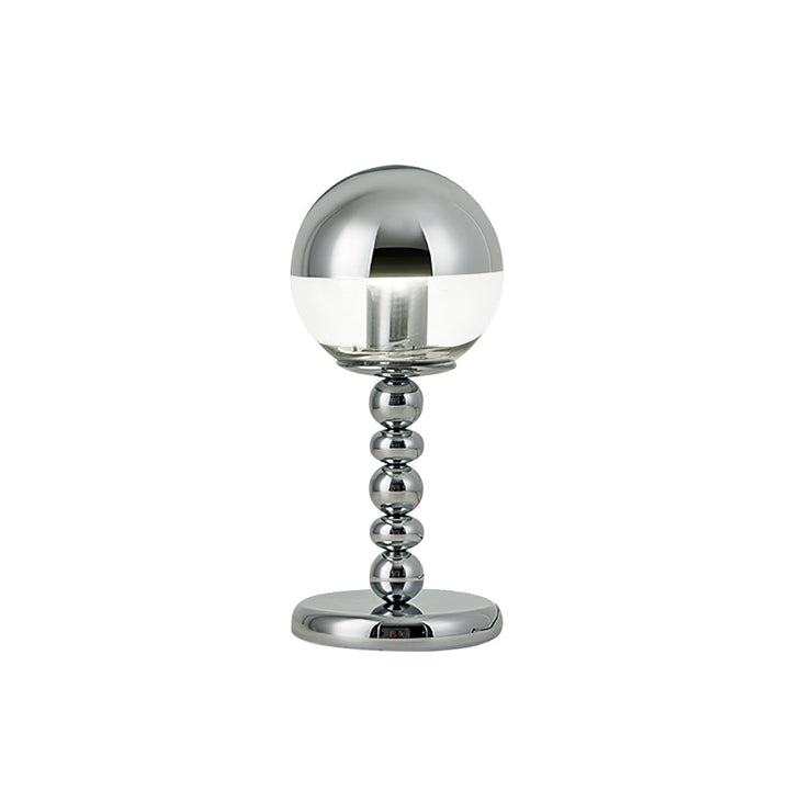 Skanto | MirrorGlow – Minimalist krom bordlampe