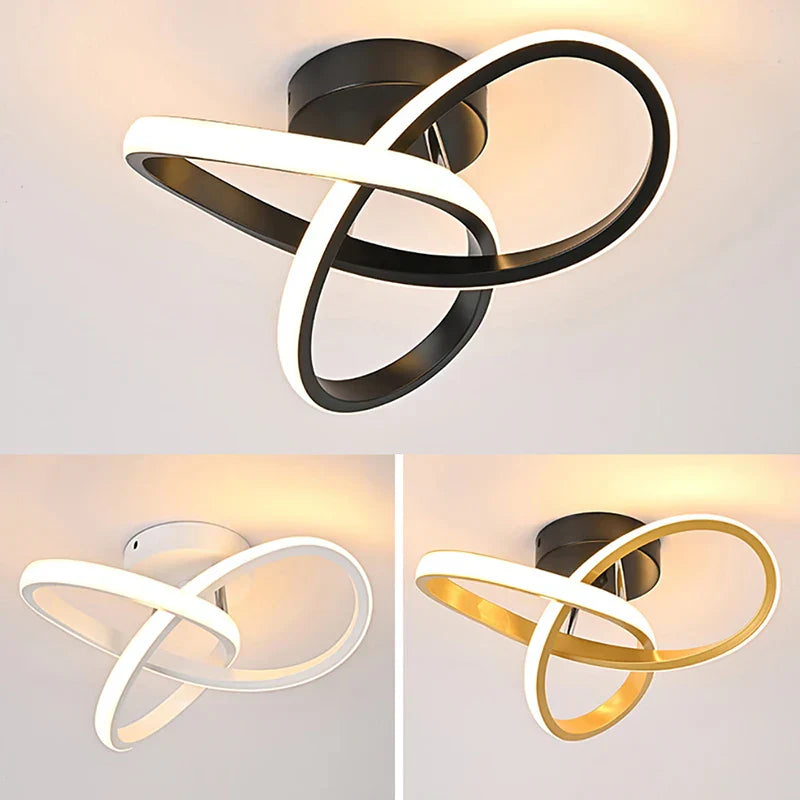 Moderne LED taklampe for gang og korridor – Stilfull belysning | Skanto