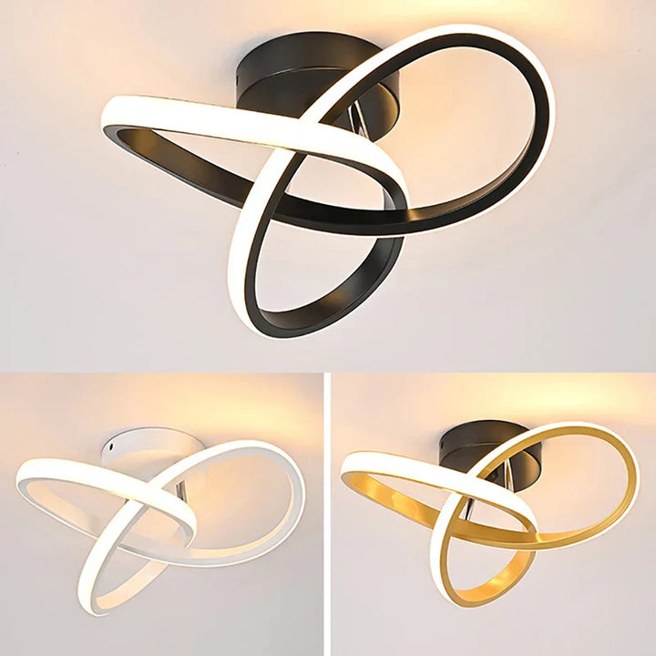 Moderne LED taklampe for gang og korridor – Stilfull belysning | Skanto