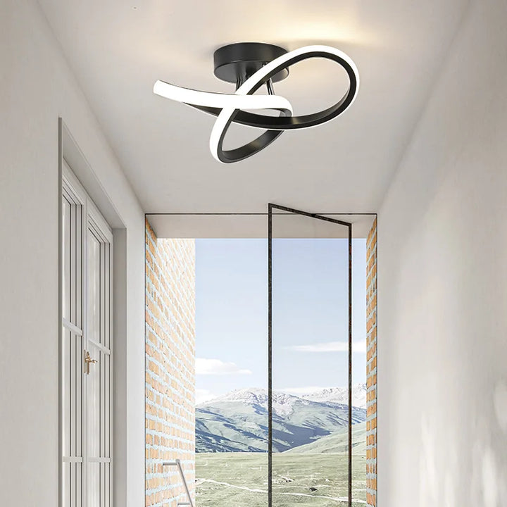Moderne LED taklampe for gang og korridor – Stilfull belysning | Skanto