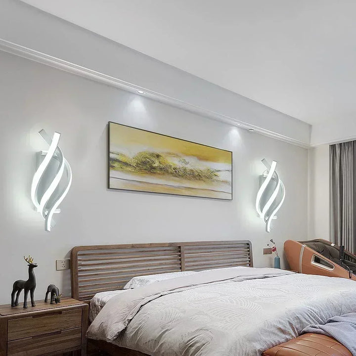 Skanto | Spiralformet vegglampe