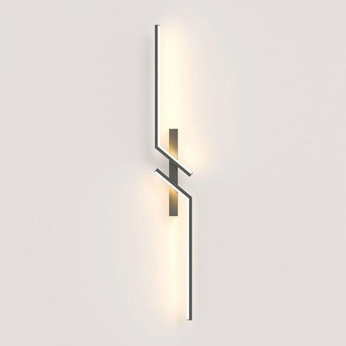 Skanto | Kreativ LED vegglampe med stripedesign | Moderne design og dimbar lys i 3 farger