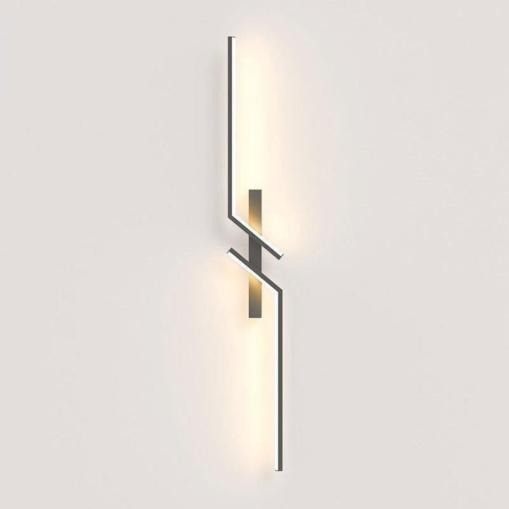 Kreativ LED-vegglampe med stripedesign | Moderne design