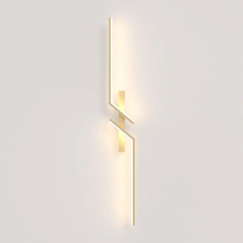 Skanto | Kreativ LED vegglampe med stripedesign | Moderne design og dimbar lys i 3 farger