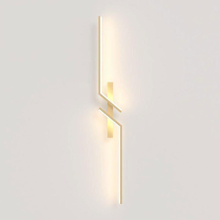 Skanto | Kreativ LED vegglampe med stripedesign | Moderne design og dimbar lys i 3 farger