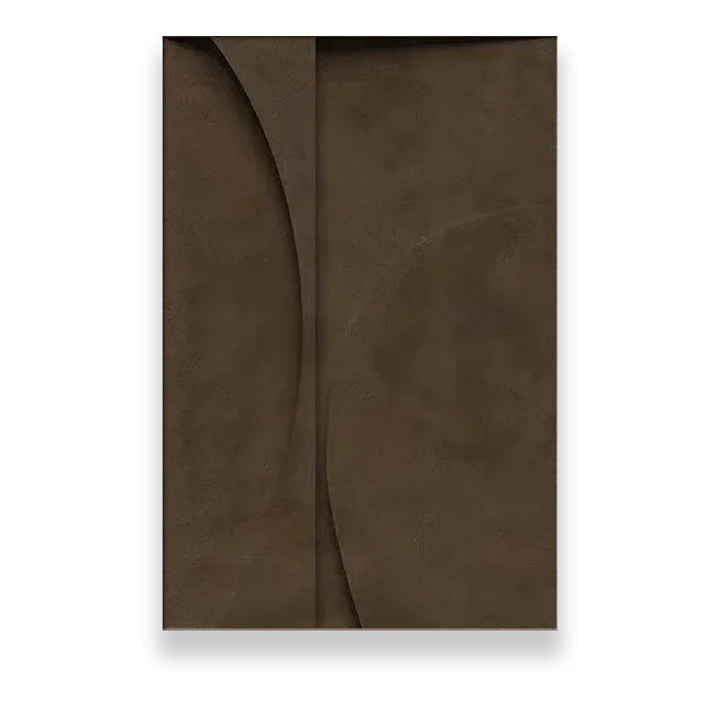Moderne minimalistiske flate geometriske linjer veggkunst fine kunst lerret utskrifter retro brun abstrakt bilder for stue moderne interiør dekor | Skanto