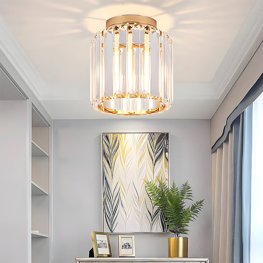 Moderne 1-Lyskilde Hallway Flush Mount Taklampe | Skanto