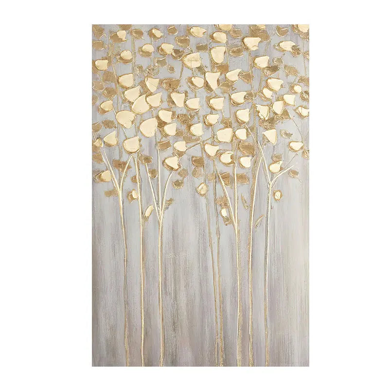 Moderne Abstrakt Lykke bringende Gyldne Penge tre Veggkunst Fine Kunstdrucker Plakater Bilder For Stue Spisestue Soverom Kunst Dekor | Skanto