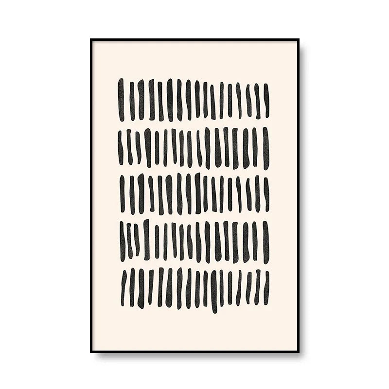 Moderne abstrakte minimalistische feminine kroppskunst linjekunst veggkunst Fine Art lerrettrykk svart hvitt plakatbilder for moderne interiør | Skanto