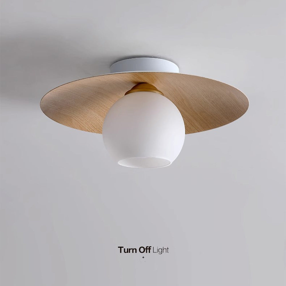 Moderne Semi-Flush Taklampe | Skanto