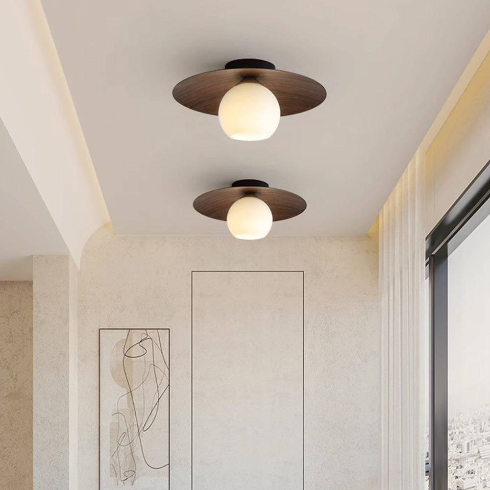 Moderne Semi-Flush Taklampe | Skanto