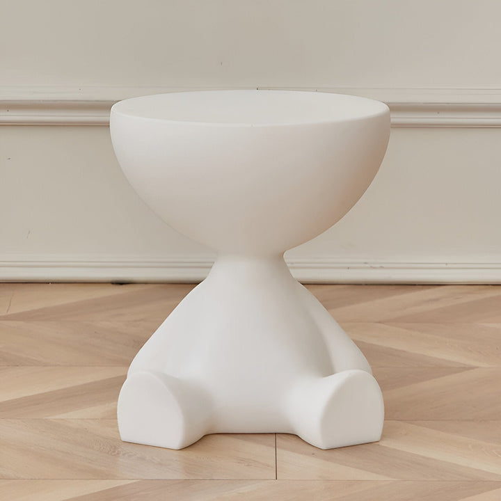 Skanto | Moderne Rund Plast Sidebord