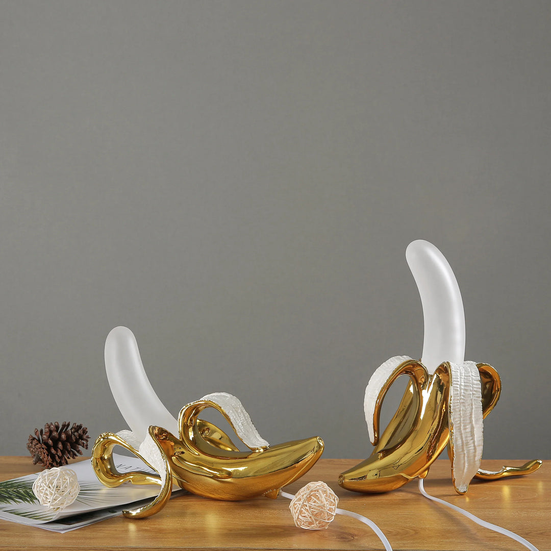 Dekorativ Bananlampe – Moderne Bordlampe for Stilig Interiørdesign | Skanto