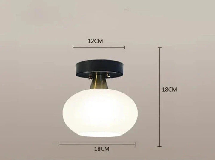 Moderne LED taklampe for gang og inngangsparti – Stilfull belysning i minimalistisk design | Skanto