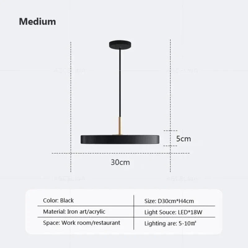 Skanto | Slim Disc Pendellampe