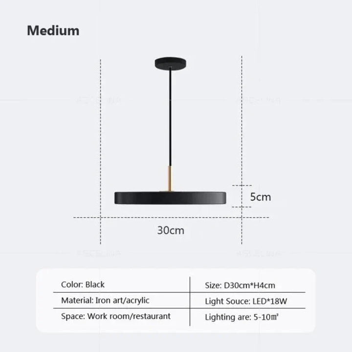 Skanto | Slim Disc Pendellampe