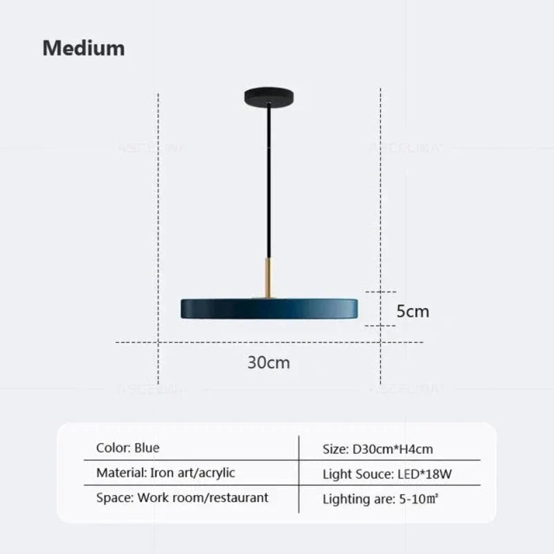 Skanto | Slim Disc Pendellampe