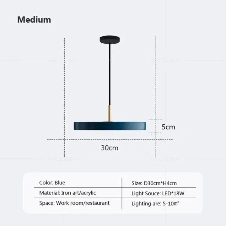 Skanto | Slim Disc Pendellampe