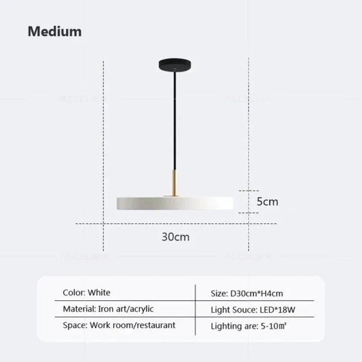 Skanto | Slim Disc Pendellampe
