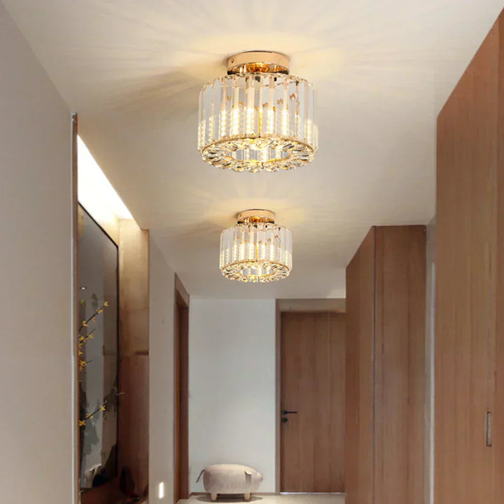 Skanto | GlimmerLux – Blændende Taklampe med Glitrende Krystaller