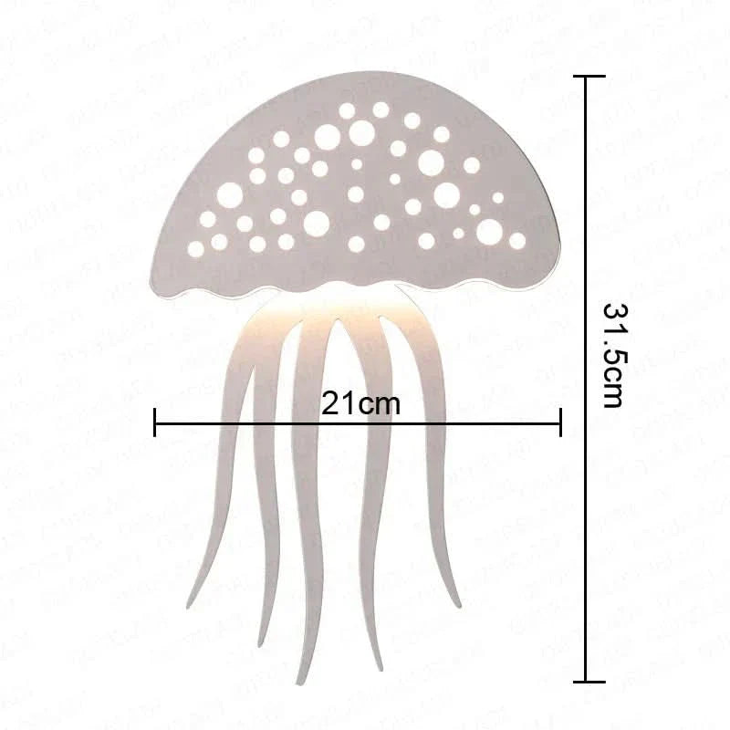 Skanto | GlimmerCoral Bleksprut LED Vegglampe
