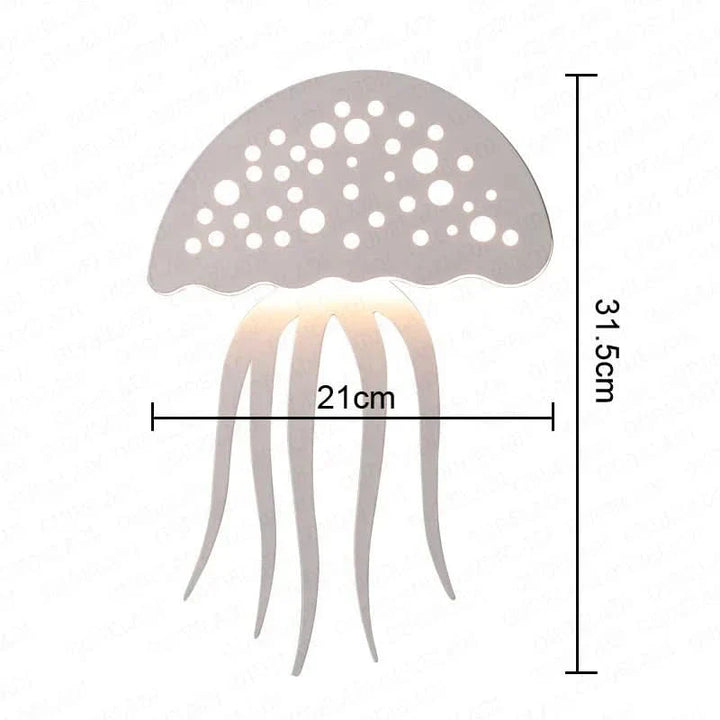 Skanto | GlimmerCoral Bleksprut LED Vegglampe