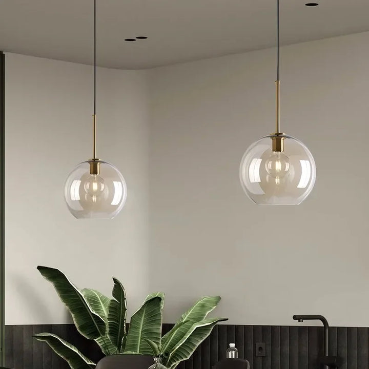 NordicGlas - Moderne Skandinavisk Glass Pendellampe for Spisestue og Stue | Skanto
