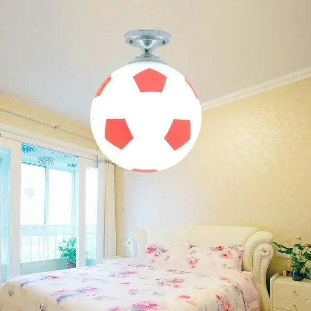 Skanto | LED taklampe med kule-design - barneromslampe med glasskule