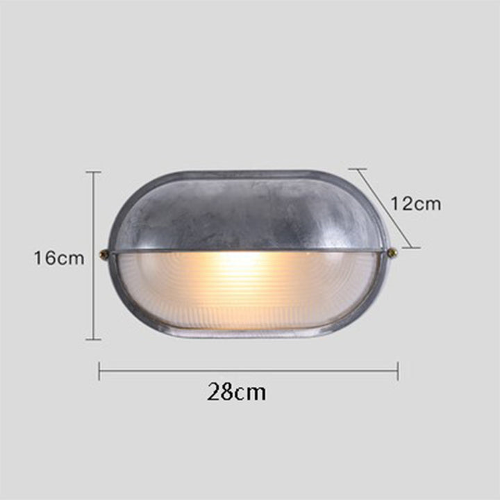 Elegant vanntett utendørs vegglampe | Skanto