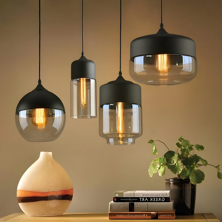 LED-pendellampe i glass – Moderne, skandinavisk design for stilige oppholdsrom