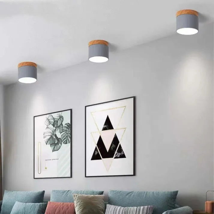 Skanto | Minimalist taklampe med LED-glød