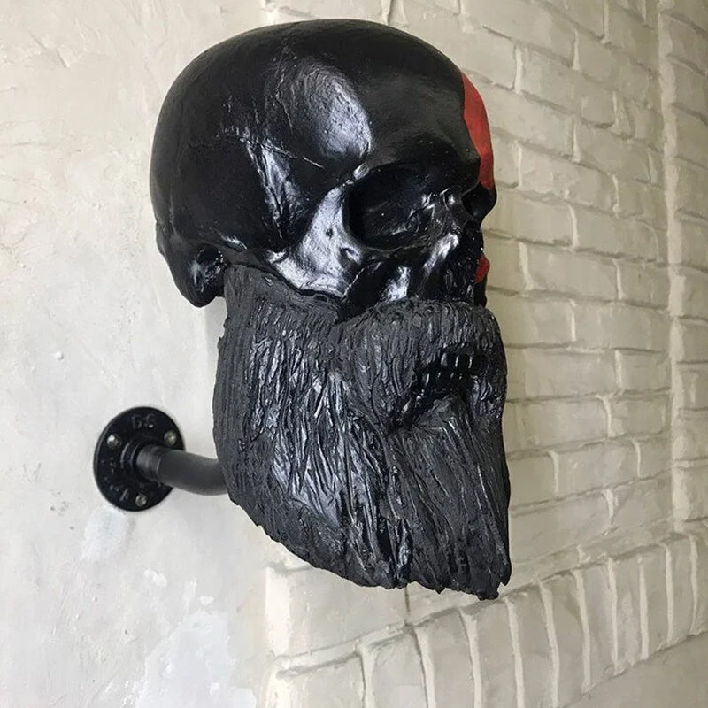 Skull motorsykkelhjelm holder | Skanto