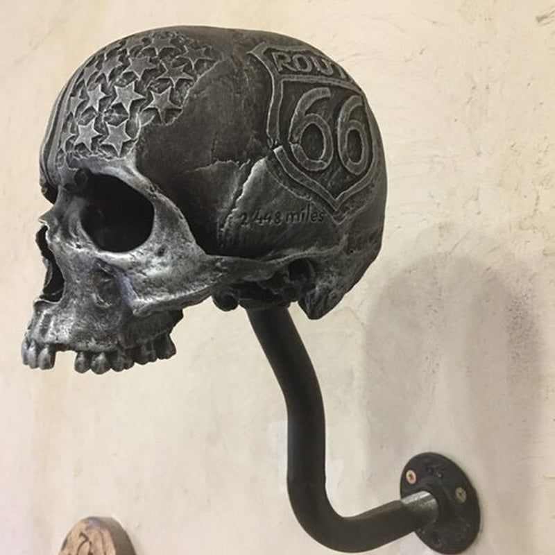 Skull Motorsykkelhjelmholder | Skanto