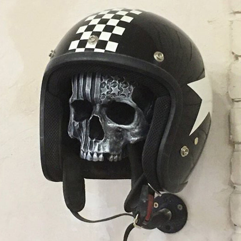 Skull Motorsykkelhjelmholder | Skanto