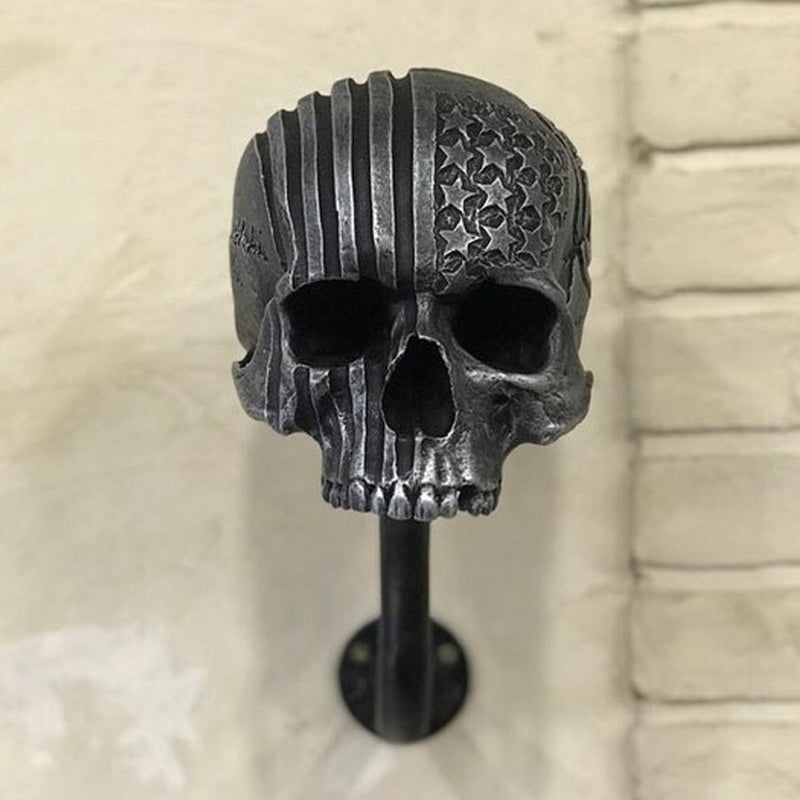 Skull motorsykkelhjelm holder | Skanto