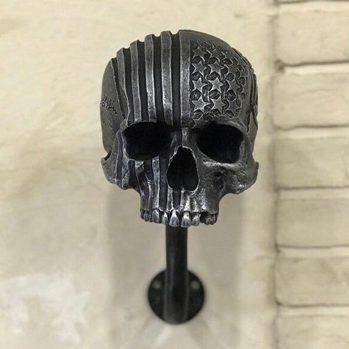 Skull Motorsykkelhjelmholder | Skanto
