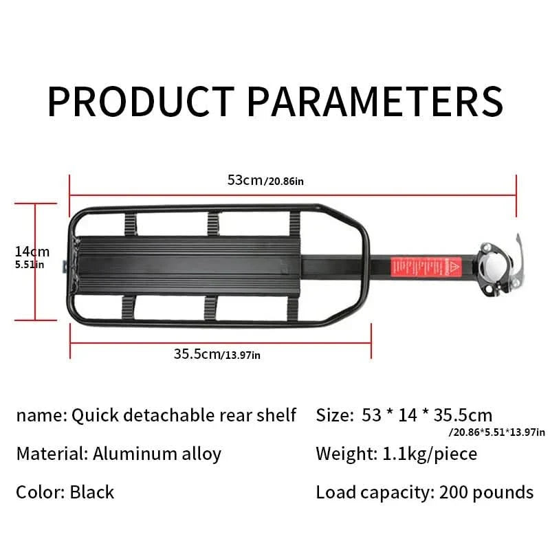 Skanto | Aluminium sykkelstativ med reflektorplate