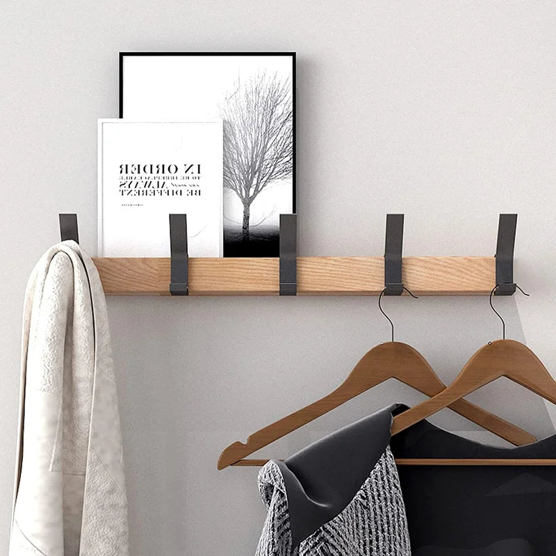 Skanto | HaakFlex | Veggskap med 5 justerbare doble kroker – Skandinavisk design