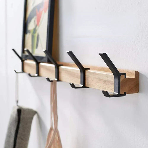 Skanto | HaakFlex | Veggskap med 5 justerbare doble kroker – Skandinavisk design
