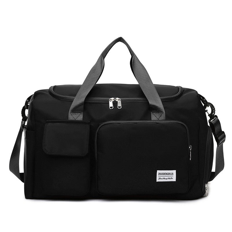 Reisetasche mit mehreren Fächern, Sport- und Fitnessstudiotasche mit separatem Schuhfach