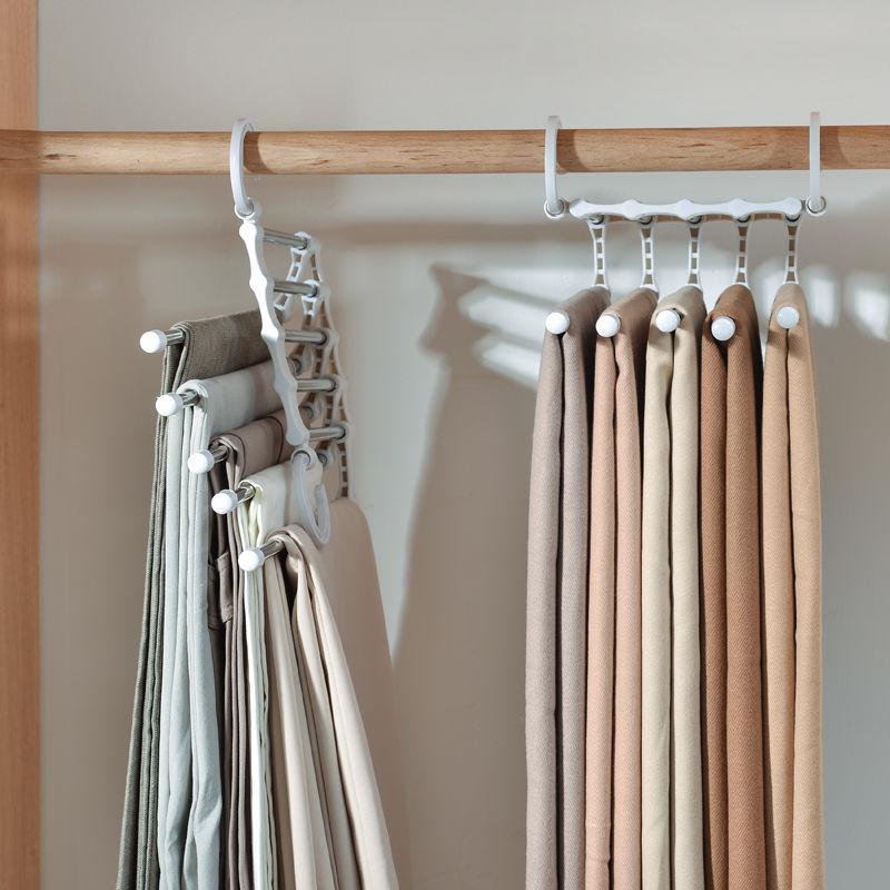 Skanto | RackHanger - 5 i 1 - Multifunksjonell - Plassbesparende - Praktisk - Stilig design